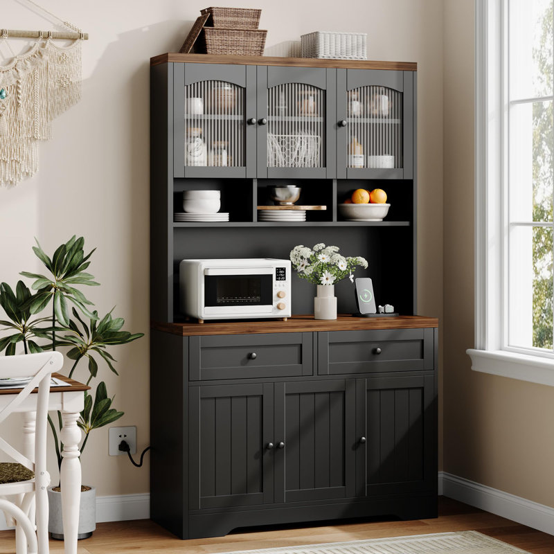 99.8cm Sideboard, Black
