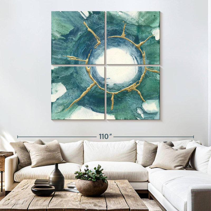 Kerrick Dharma Wheel I, 74" H x 74" W