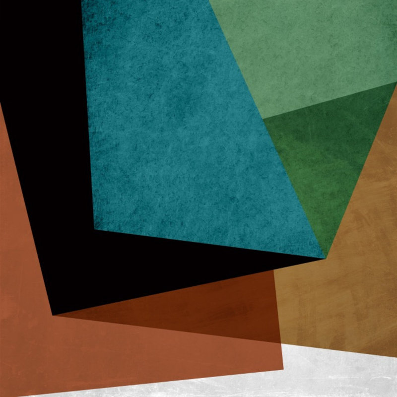 Fractured Abstract 13 Print by THE Studio
