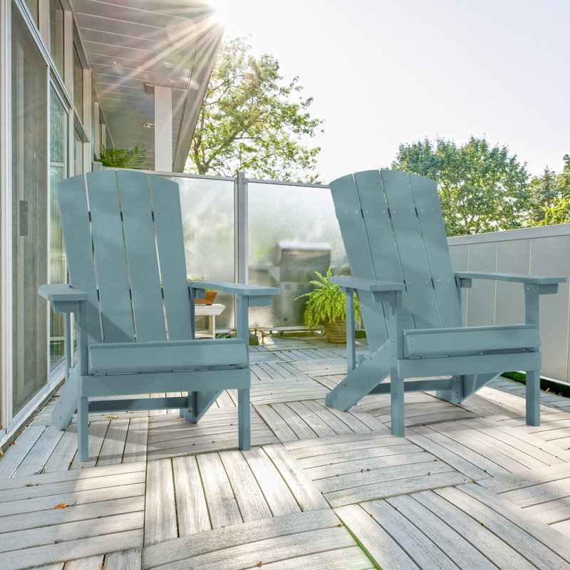 Robyn HIPS Adirondack Chair, Light Blue