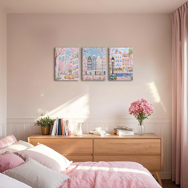 3 Piece Wrapped Canvas Print