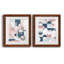Modern Geo - ensemble de 2 peintures-1921288254-1921288255