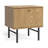 Latitude Run Lanai End Table in Modern Design Nightstand with Storage-559322346