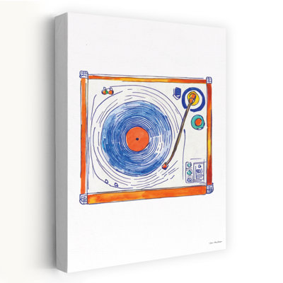 The Timeless Turntable Abstract Art contemporain
