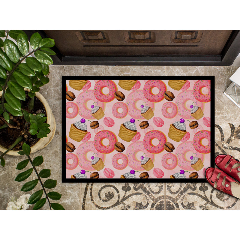 Non-Slip Outdoor Doormat, Rectangle 18" x 27"