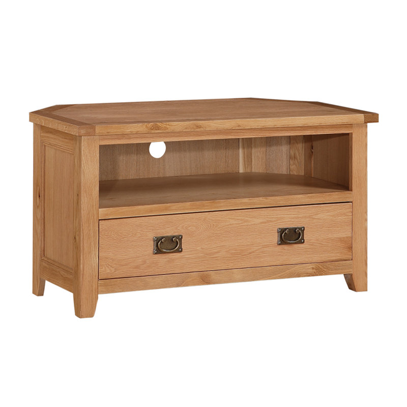 Jana Unfinished Corner TV Stand for TVs up to 43"