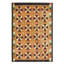 Antique Navajo Mexico Flat Weave Rug