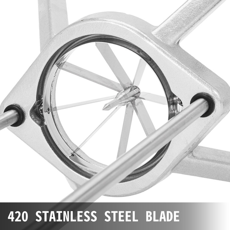 VEVOR 8-Section Lime Slicer Wedger Cutter, Stainless Steel Blade Fruit Lime Slicer, Lemon Cutter For Home Bar Restaurant