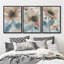 "Rose, élégant, coloré, nature sauvage, art moderne, décor bohème, coloré et chic" - 3 pièces-100781281-100781280