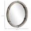 Miroir mural en bois 30,75 po