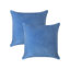 Ensemble de 2 coussins décoratifs en velours hypoallergénique avec fermeture à glissière cachée-1236215883-1235271046