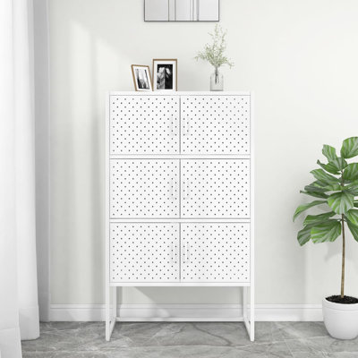 Darril Storage Cabinet Sideboard Cabinet for Entryway Bedroom Office Steel