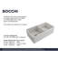 33'' L Farmhouse Double Basin Kitchen Sink-583889533