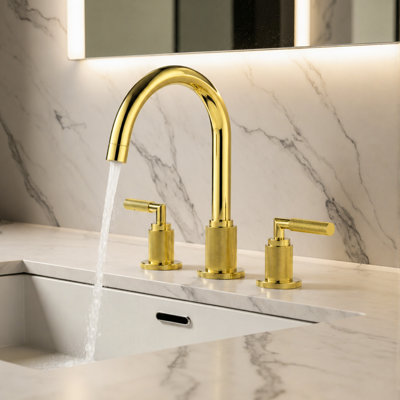 Widespread 2-Handle Bathroom Faucet