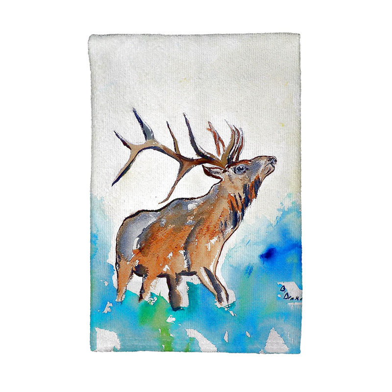 Serviette de thé elk