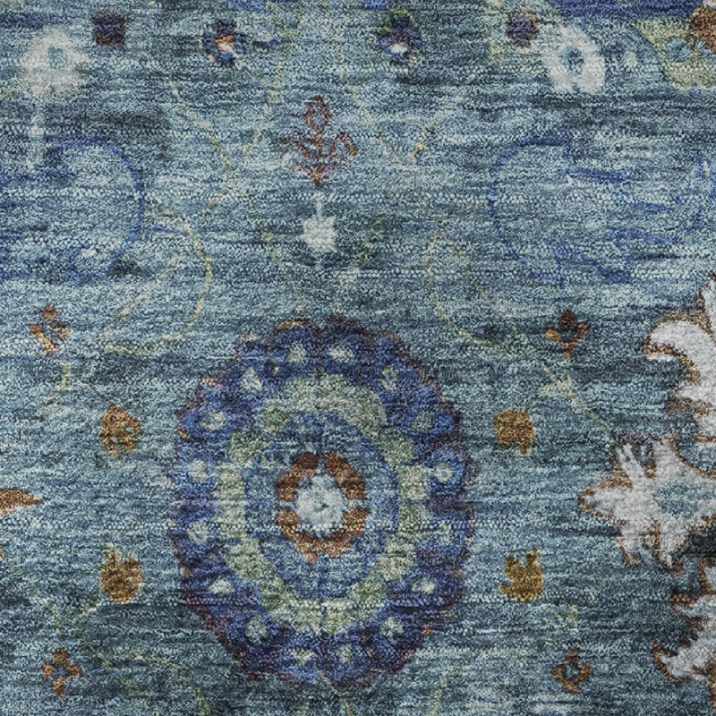 Machine Washable Mayfield AMF1927 Global Rug, Rectangle 10' x 14'