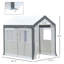 Outsunny 8' X 6' X 7' Walk-In Greenhouse