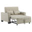 2 Seater Fabric Sofa Bed-14817151