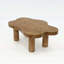 Table basse moderne en forme de nuage avec pieds ronds robustes