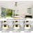 Krishona 54'' Ceiling Fan with LED Lights-702115149