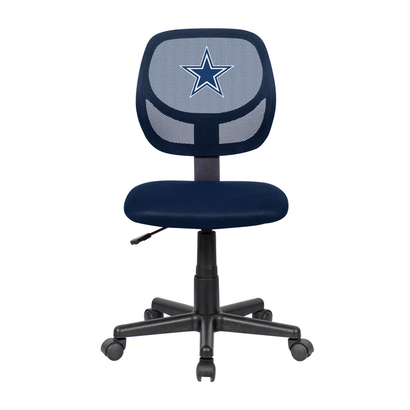 NFL Armless Task Chair, Dallas Cowboys
