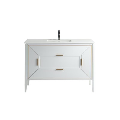 Ensemble de meuble-lavabo simple 48 po