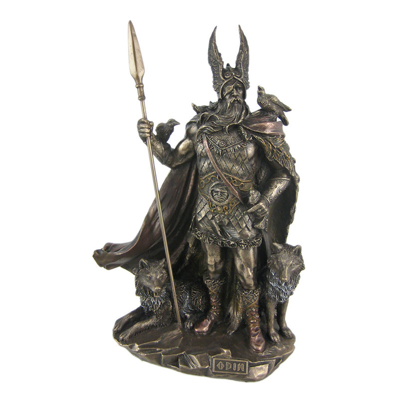 Statue scandinave du dieu nordique Odin Viking