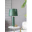 Lampe de table en cuir
