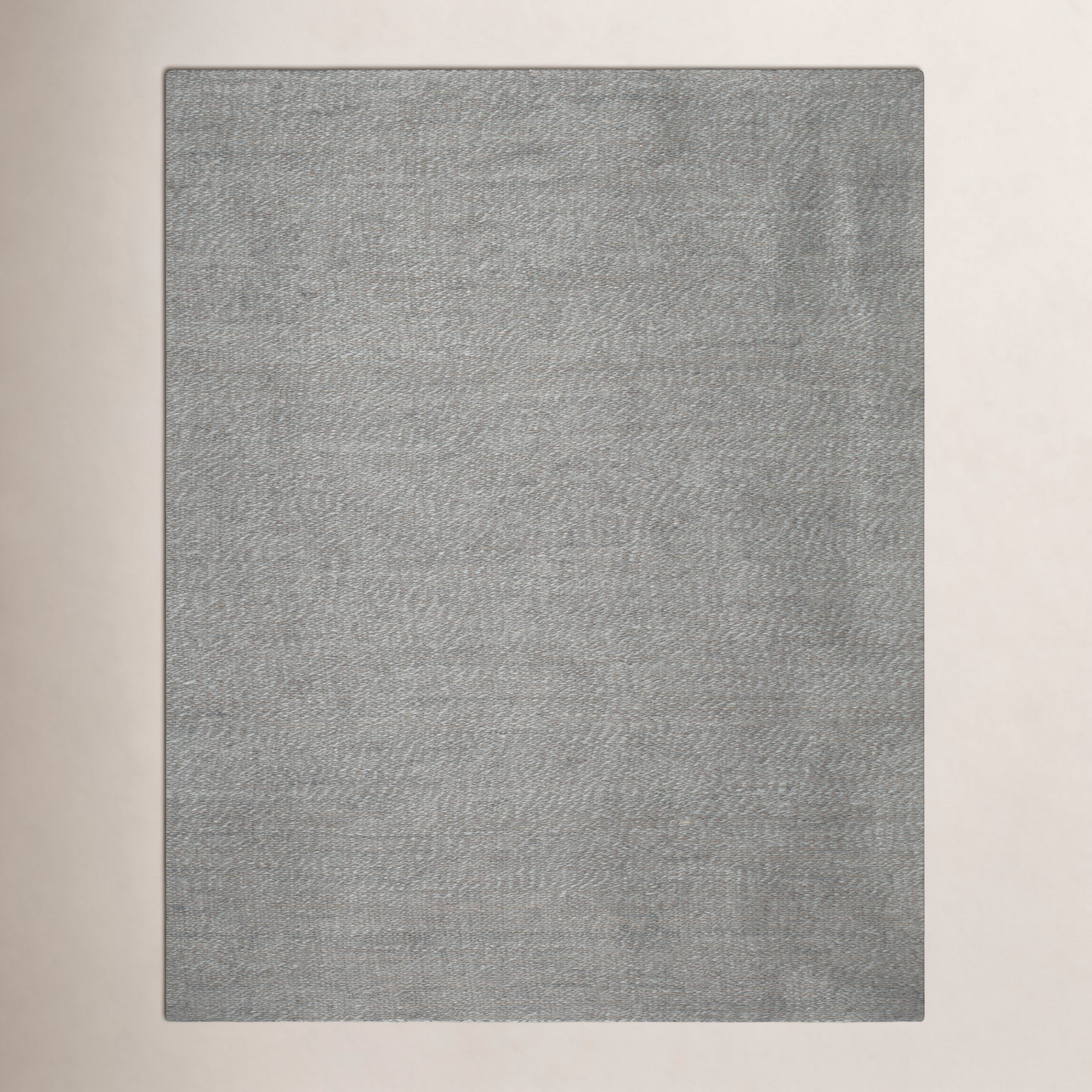 Teal Chevron Hand-Woven Jute Rug, Rectangle 4' x 6'