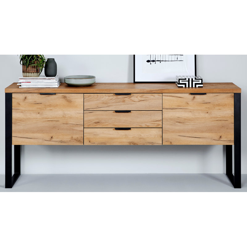 Apogee 180cm Sideboard, Heart Oak