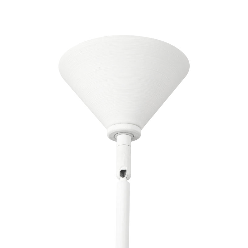 Lustre Ashford 58 po blanc antique, Blanc antique
