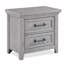 Table de chevet à deux tiroirs 1Pc