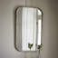 Melendy Metal Flat Wall Mirror
