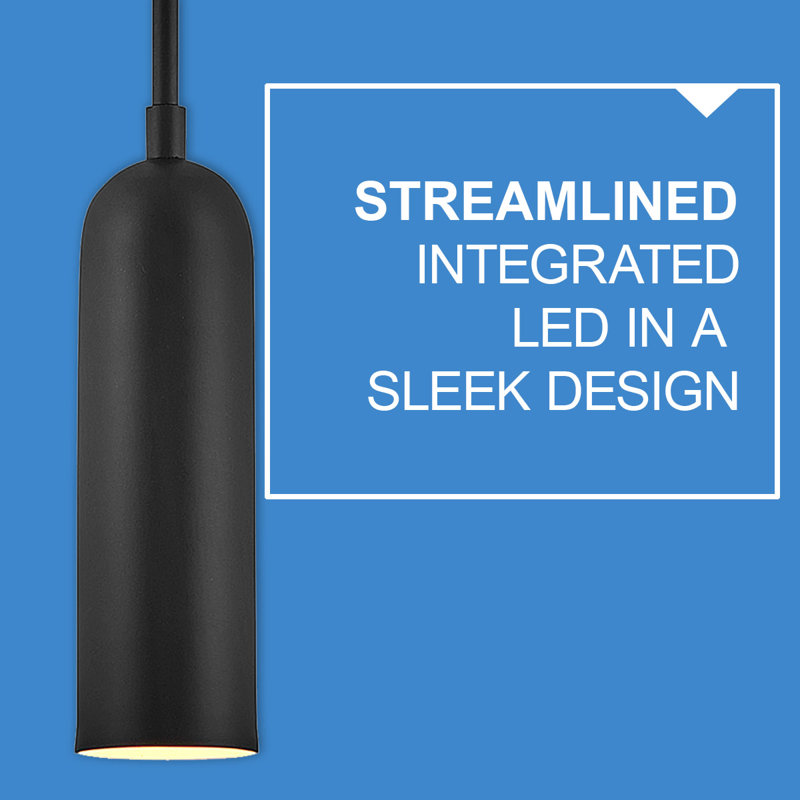Jax 1 - Light LED Pendant, Black