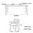 Rectangular large dining table-114381451
