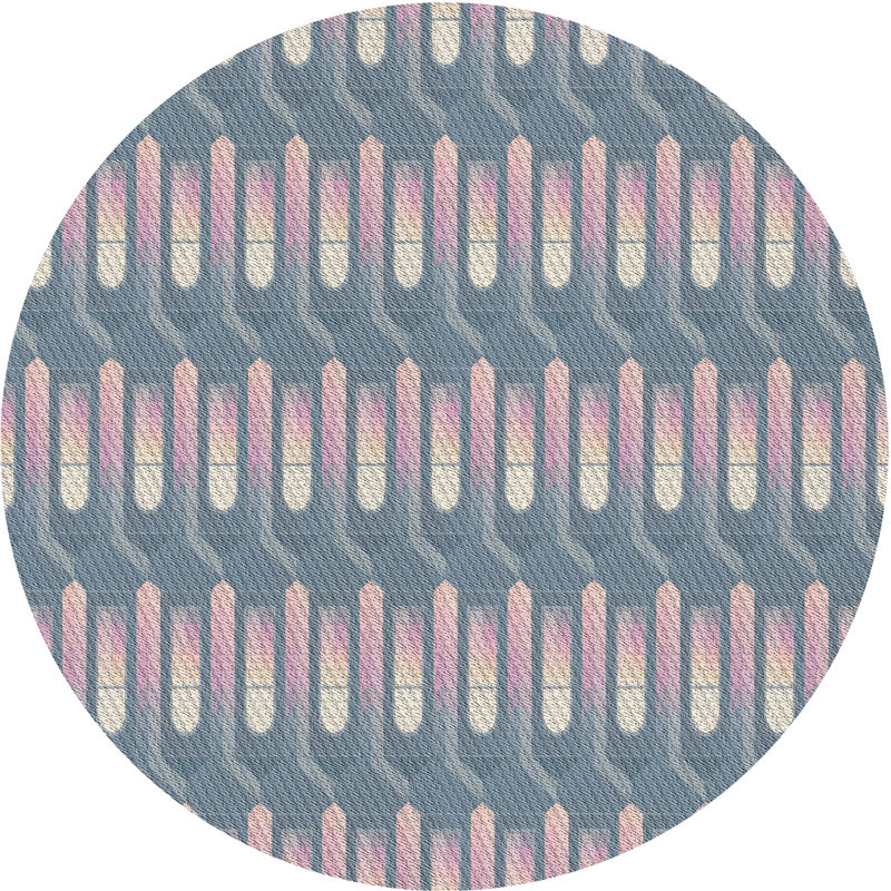 Indoor Rug, Round 3'