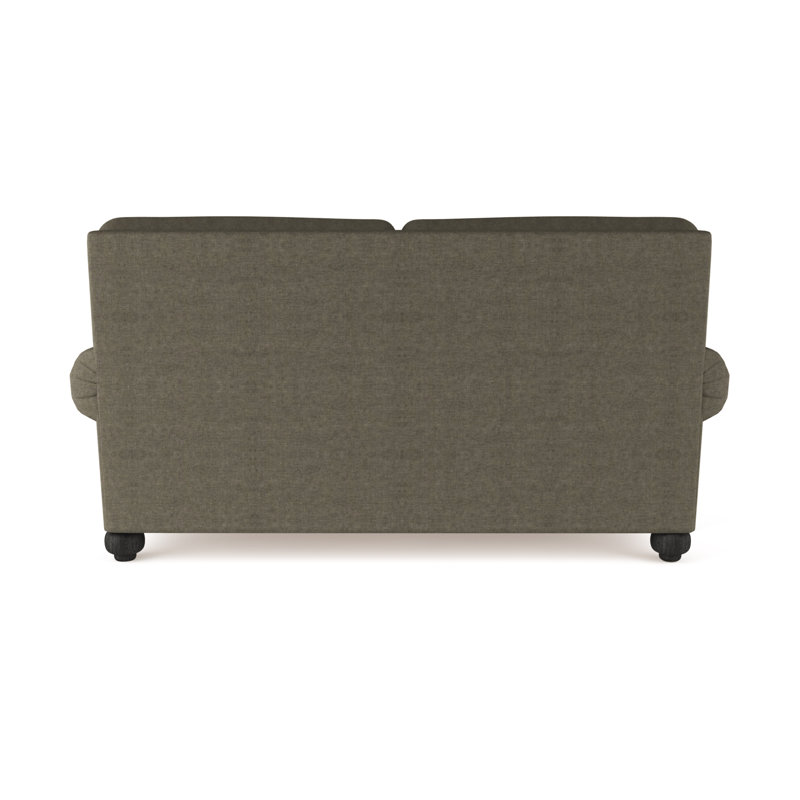 Leroy Loveseat, 36" H x 60" W x 49" D, Graphite Linen 