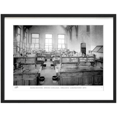 Manchester, Owens College, Organic Laboratory 1895 by Francis Frith - Single Picture Frame Print