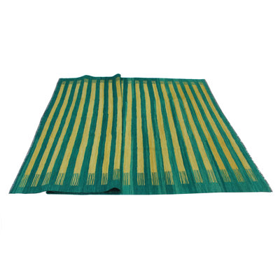 Modern Flatweave Lloyd Green Rug