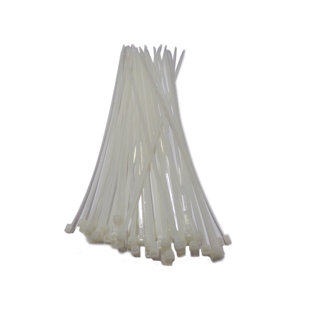 14 1/2 po Attache-câble (blanc) (100 pièces / paquet)