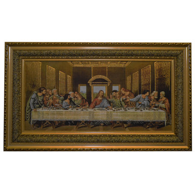 Tapisserie tissée dernier souper