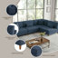 4 Seater Corduroy Corner Sofa 