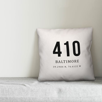 Outdoor Reversible Throw Pillow