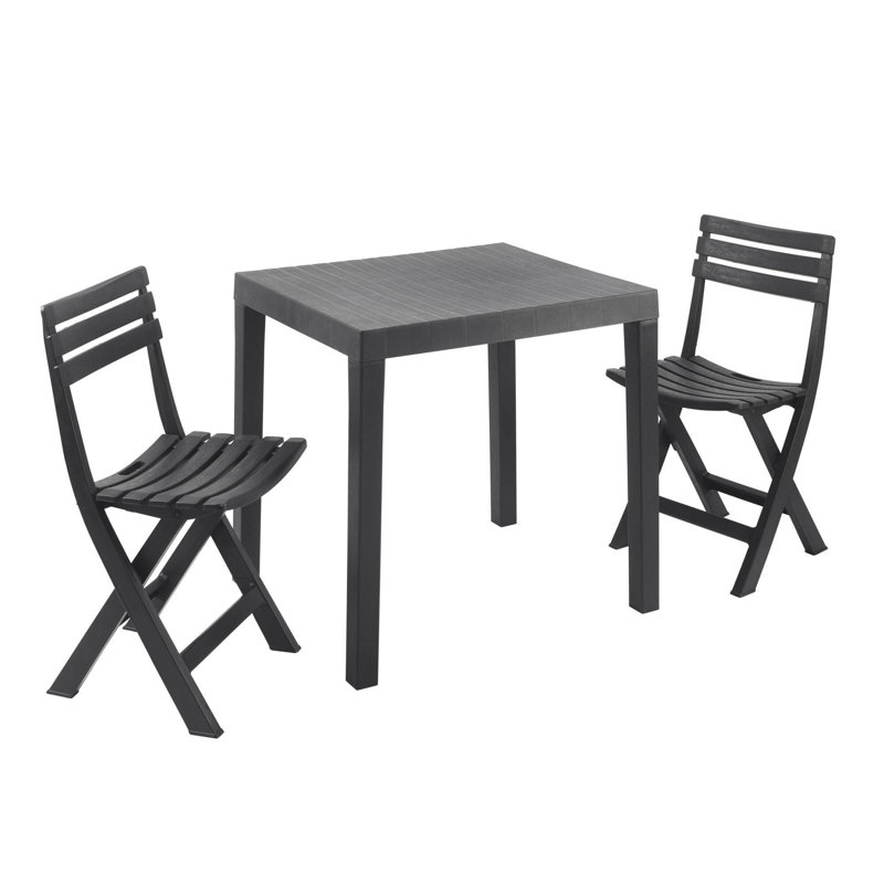 Hummell Outdoor Conversation Sets, Antracite