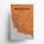 Orange et gris
