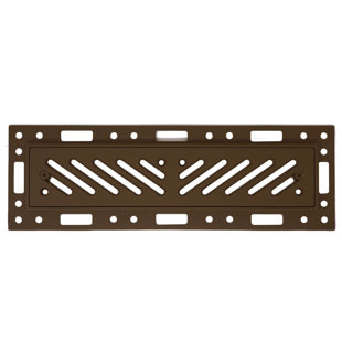 Registre de plancher en métal
