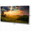 «Dawn in a Meadow», reproduction de photo sur toile tendue-29503440