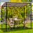 Outdoor 7 Feet Grill with Serving Shelf and Storage Hooks-50495382