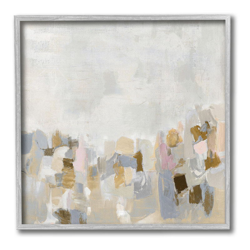 Art mural moderne sur toile mouchetée moderne par Rachel Springer, Estampe numérique Farmhouse, H 17 po x l 17 po