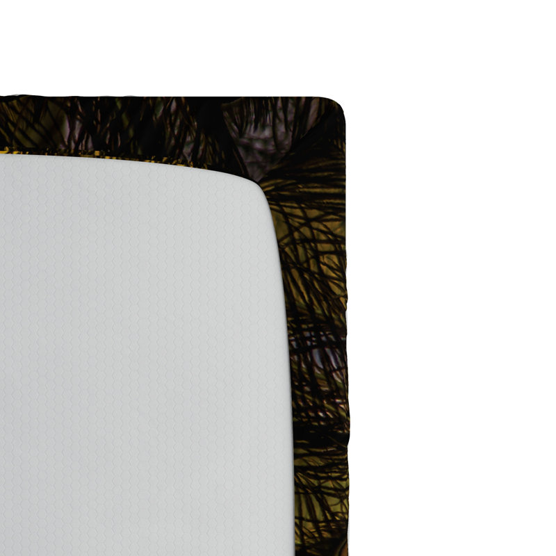 Microfiber Patterned Fitted Sheet, Full Fitted Sheet